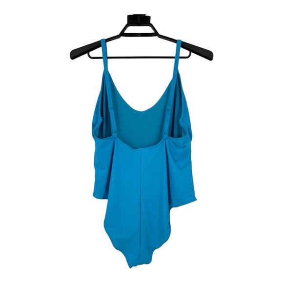 Good American swimsuit Always sunny one piece blue size 8 (US 5XL) - Picture 6 of 7